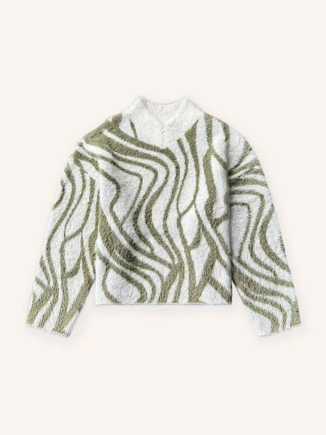 'IVAZ' FUZZY KNIT