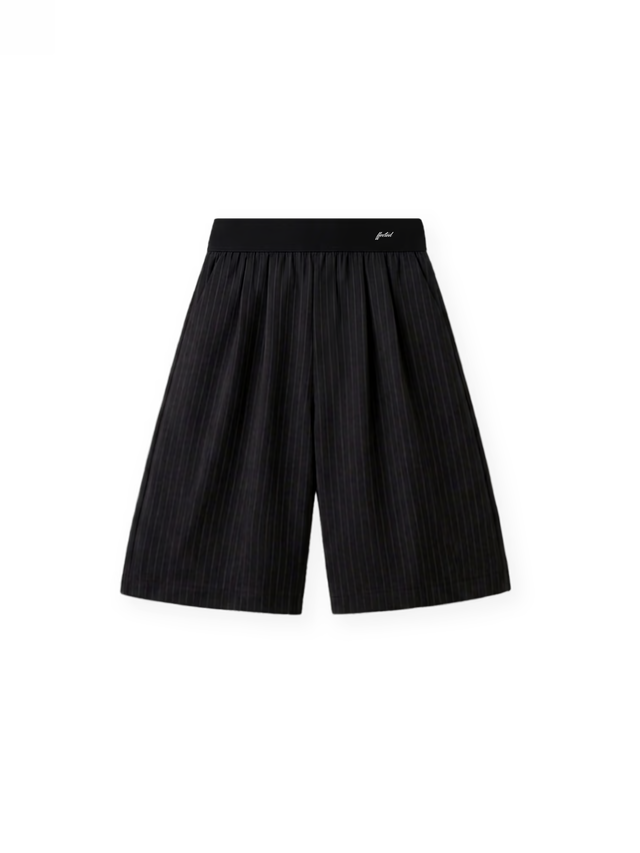 'AMYL' PINSTRIPE SHORTS