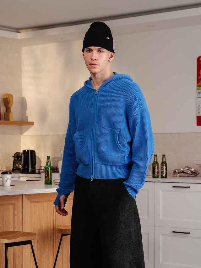 'SEOUL' KNIT HOODIE