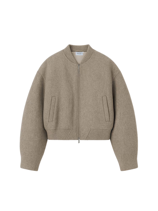'BOGA' WOOL BOMBER
