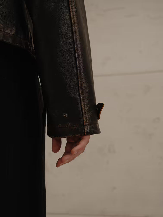 'ALMÉS' LEATHERJACKET