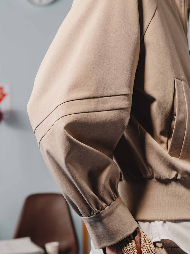 'AVEL' ZIPPER JACKET