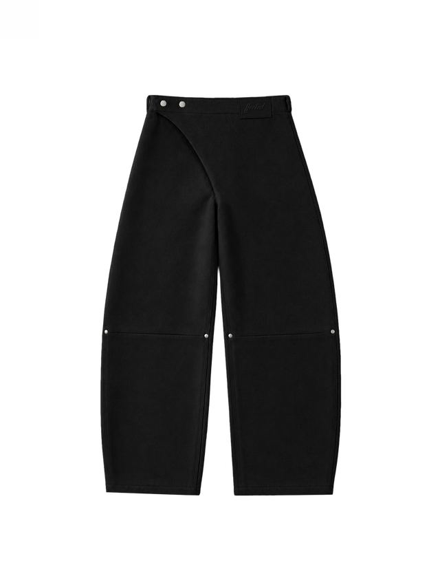 'AUREL' DENIM SLANT PANTS