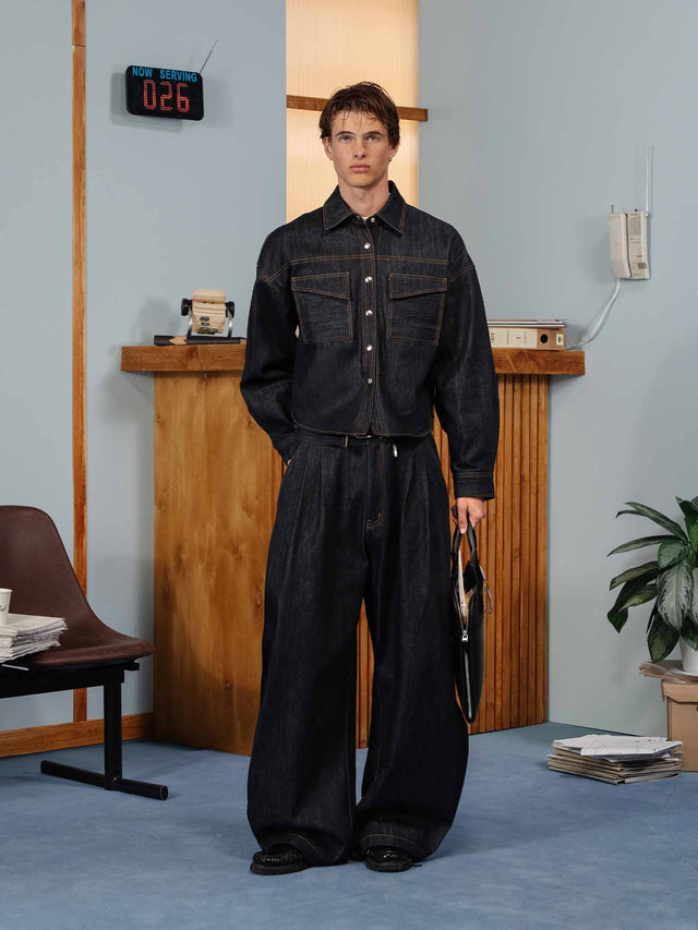 'DERA' SELVEDGE DENIM PANTS