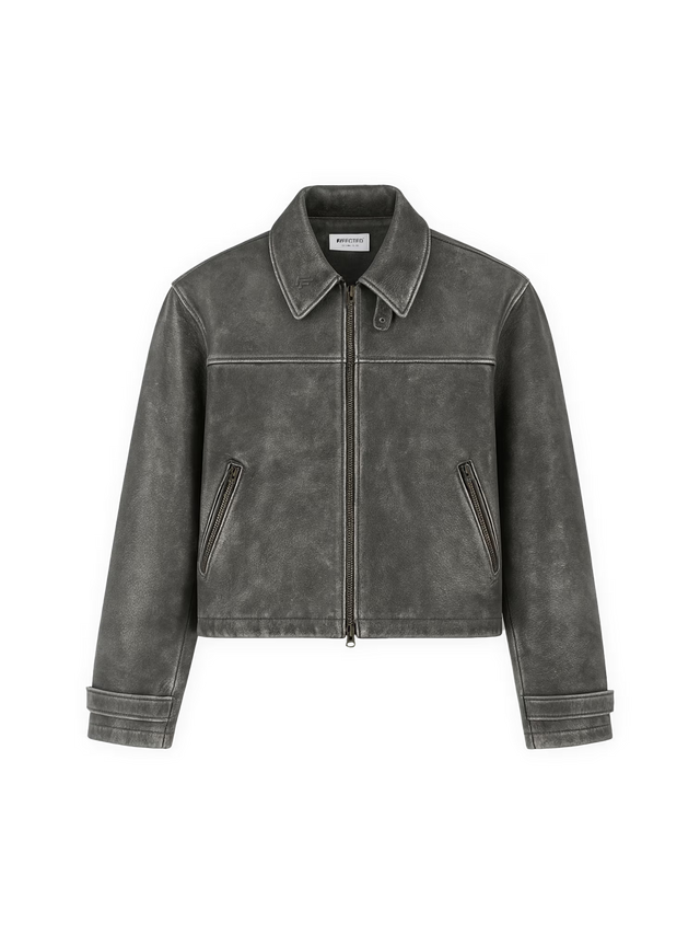 'ALMÉS' LEATHERJACKET