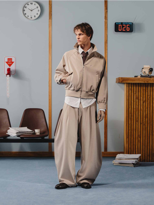 'AVEL' PLEATED PANTS