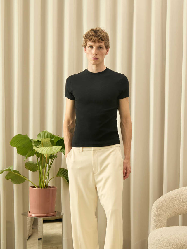 'BASEMENT' SLIM RIB SHIRT