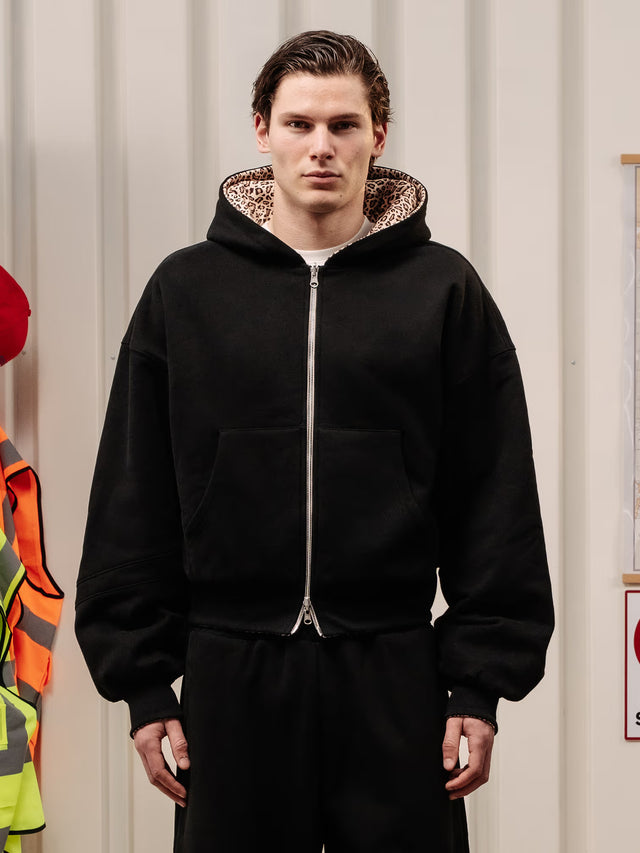 'SENNA' REVERSIBLE LEO HOODIE