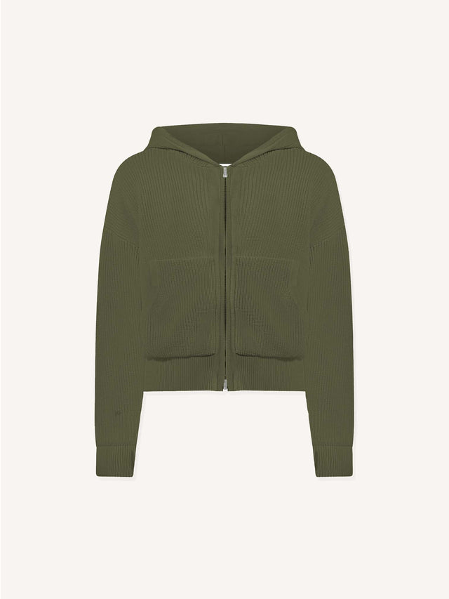 'SEOUL' KNIT HOODIE