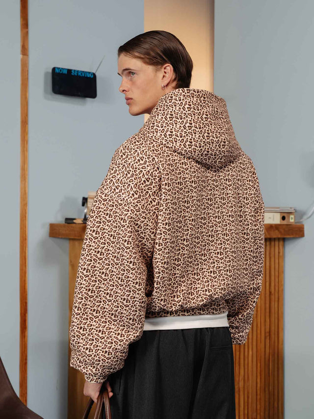 'SENNA' REVERSIBLE LEO HOODIE