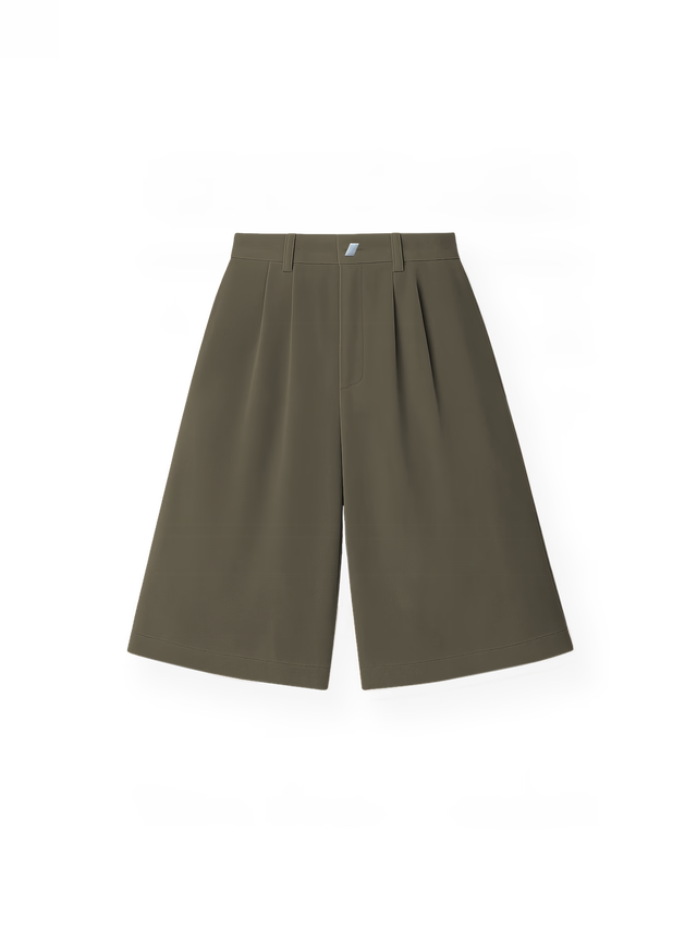 'VELA' PLEATED SHORTS 2.0