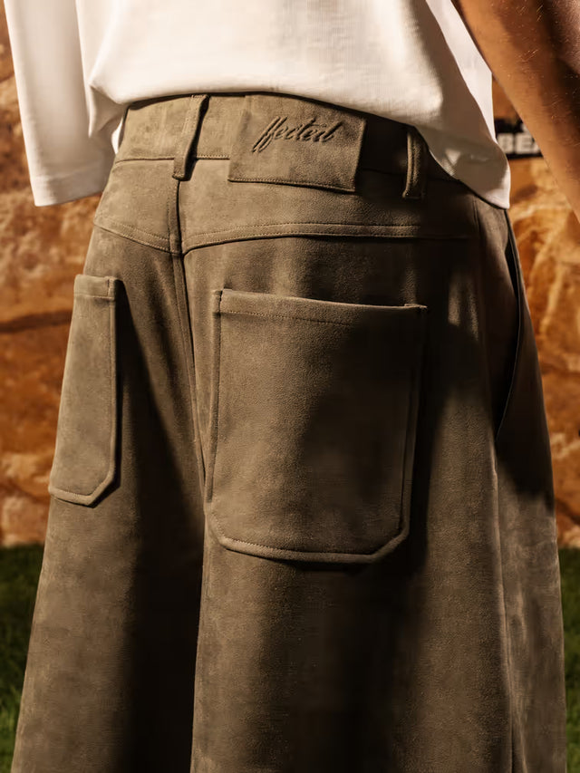 'VELA' PLEATED SHORTS 2.0