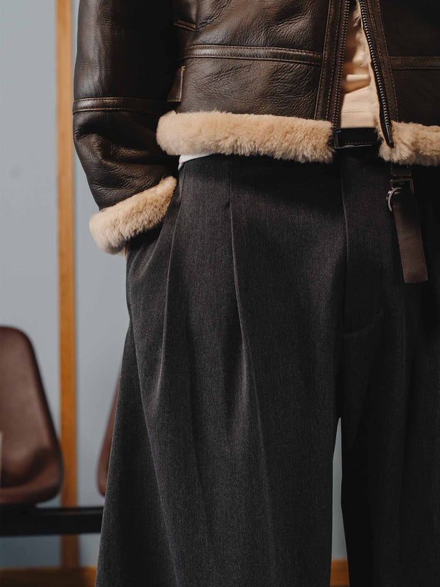 'AVEL' PLEATED PANTS