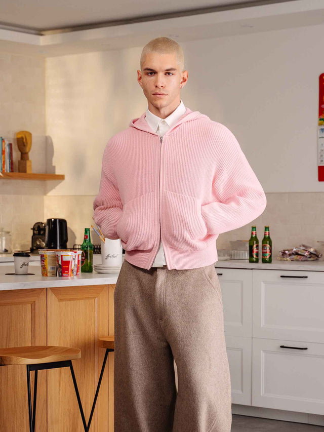 'SEOUL' KNIT HOODIE