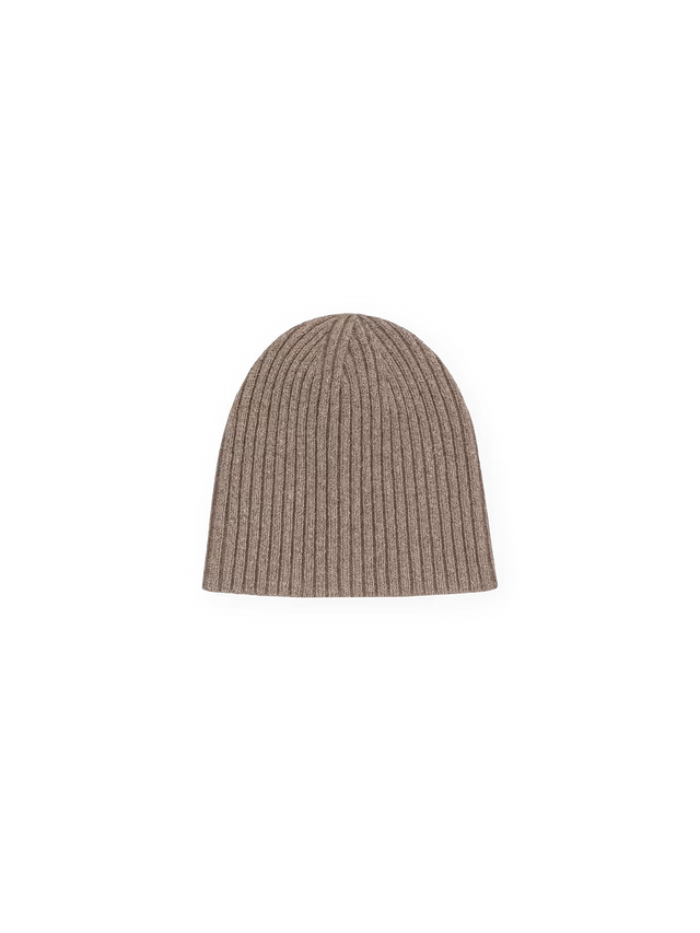 'BASEMENT' RIBBED BEANIE