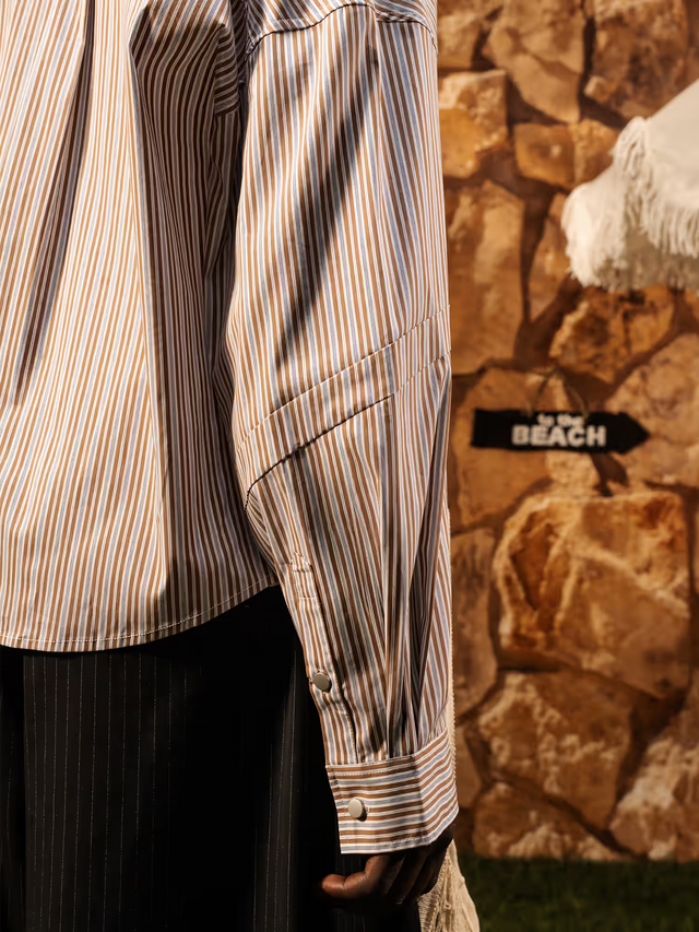 'LEWIN' STRIPE SHIRT