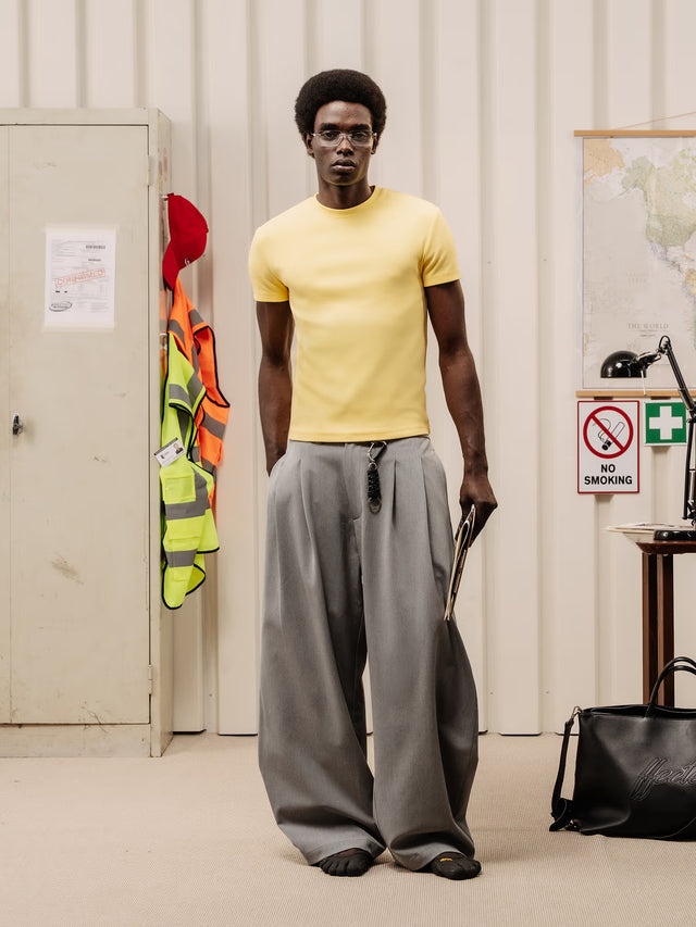 'BASEMENT' SLIM RIB SHIRT