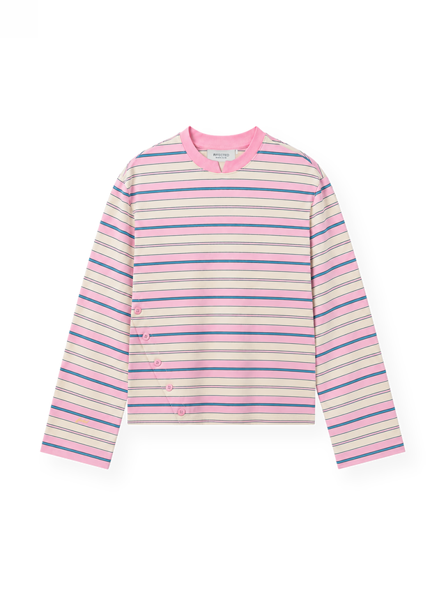 'LIZA' STRIPED LONGSLEEVE