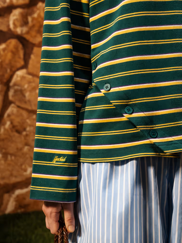 'LIZA' STRIPED LONGSLEEVE