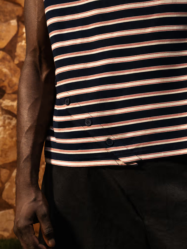 'LIZA' SLEEVELESS SHIRT