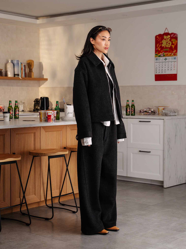 'BOGA' WOOL PANTS