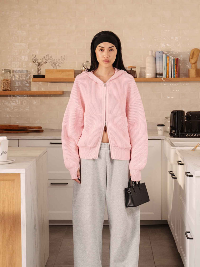 'SEOUL' KNIT HOODIE