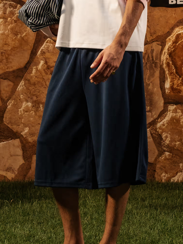 'YVEZ' MESH SHORTS