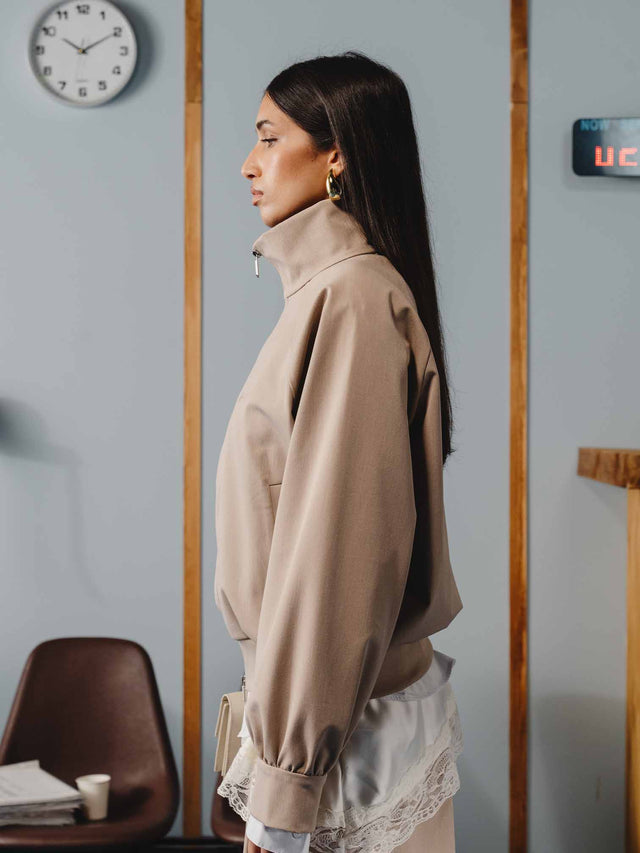 'AVEL' ZIPPER JACKET