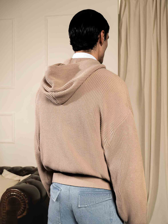 'SEOUL' KNIT HOODIE